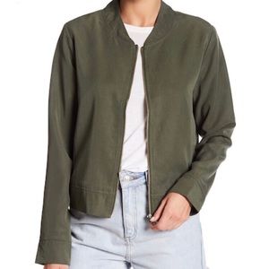 B1G1 14th & UNION Plus Olive Full Zip Jacket.